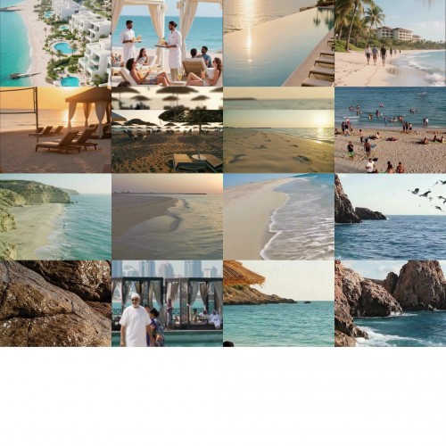 حزمة ساحل السعودية – 15 فيديو ستوك عمودي HD